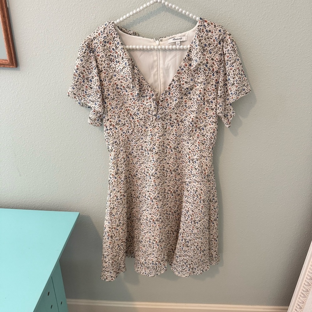 Madewell Multicolor Floral Mini Dress